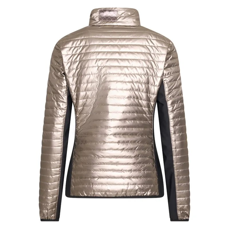 HV Polo Mallet Ladies Jacket - Taupe Metallic-1